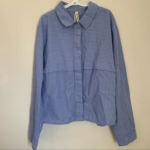 KRAZY  GIRL BUTTON DOWN SHIRT